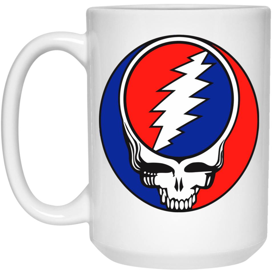 Grateful Dead For Fan Mug Skull Grateful Dead Steal Your Face Coffee Mug 15oz