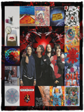 Red Hot Chili Peppers Anniversary Fleece, Sherpa Blanket, RHCP For Fans Blanket VPS Cozy Plush Fleece Blanket - 30x40