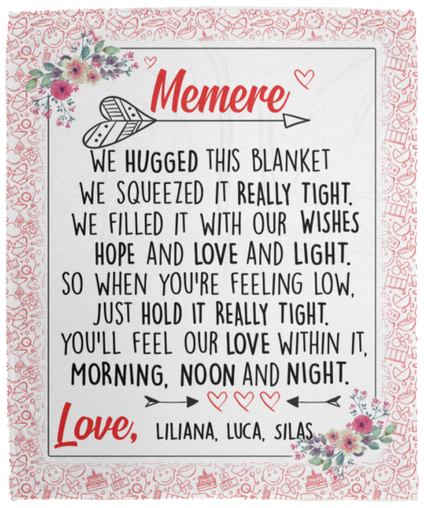 Liliana, Luca, Silas - VPM Cozy Plush Fleece Blanket - 50x60