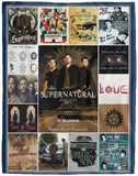 15 Years of Supernatural Blanket, Supernatural TV series Fleece, Sherpa Blanket VPL Cozy Plush Fleece Blanket - 60x80