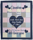 Josiah, Micah, Isaac, Mary, Priscilla, & Esther - VPM Cozy Plush Fleece Blanket - 50x60