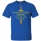 Game of Steelers Coming for Seven T-Shirt, Funny T-shirt for Steelers Fans G200 Gildan Ultra Cotton T-Shirt b