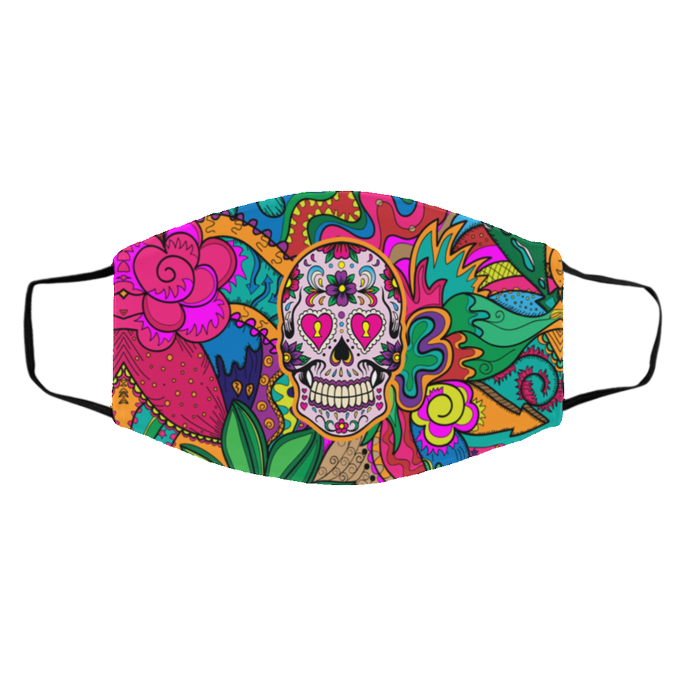 Mexican Skull Mask FMA Med/Lg Face Mask