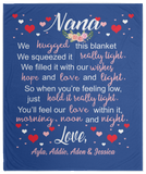 Ayla, Addie, Aden & Jessica - VPM Cozy Plush Fleece Blanket - 50x60