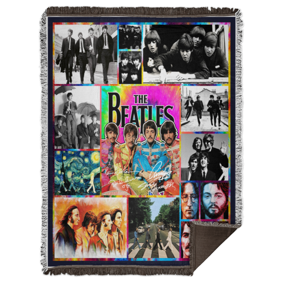 The Beatles 3D Blanket The Beatles For Fans Quilt Fleece Sherpa Throw Blanket - WB68 Woven Blanket - 60x80