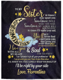 Florentina  - VPL Cozy Plush Fleece Blanket - 60x80