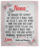 Keelie and Virginia 50x60 VPM Cozy Plush Fleece Blanket - 50x60