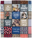I love you mommy  - VPM Cozy Plush Fleece Blanket - 50x60
