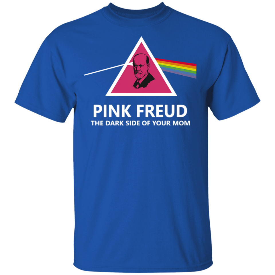 THITHO STORE Pink Freud The Dark Side of Your Mom T-Shirt