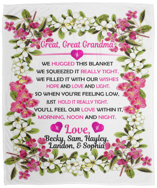 Becky, Sam, Hayley - VPM Cozy Plush Fleece Blanket - 50x60