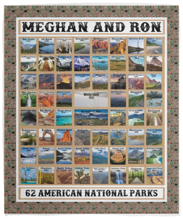 Meghan and Ron - VPM Cozy Plush Fleece Blanket - 50x60