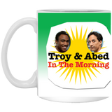 NBC TV Show Series Community Troy And & Abed In the Morning Coffee Drinking Mug 11oz