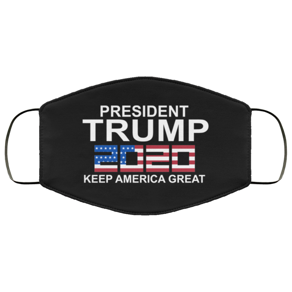 president trump 2020 keep america great 2 FMA Face Mask
