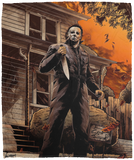 Halloween Michael Myers Ultra-Soft Warm Micro Fleece Throw Blanket Sherpa D15 VPM Cozy Plush Fleece Blanket - 50x60