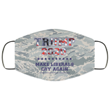trump 2020 make liberals cry again FMA Face Mask