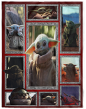 Baby Yoda Blanket, Star Wars Blanket - Baby Yoda Quilt Fleece, Sherpa Blanket  Size: Cozy Plush Fleece - 60"x80"