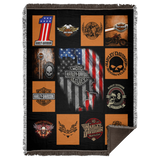H a r l e y D a v i d s o n Like 60x80 woven - WB68 Woven Blanket - 60x80