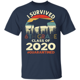 6th Grade Class of 2020 Quarantined Print T-Shirt Graduation Outfits Shirt
