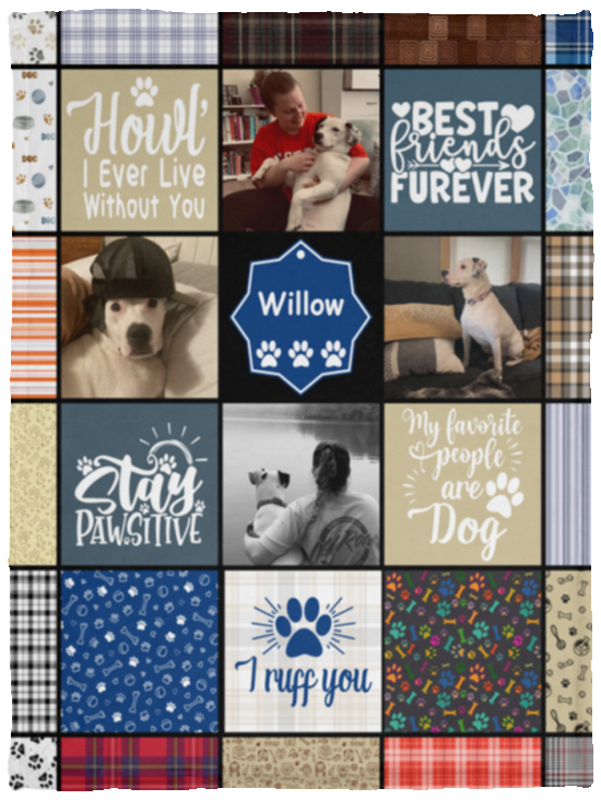 Willow - VPS Cozy Plush Fleece Blanket - 30x40