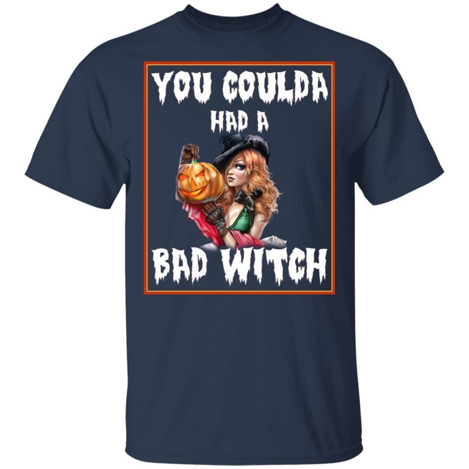 Halloween You Coulda Had A Bad Witch Movie T-Shirt c