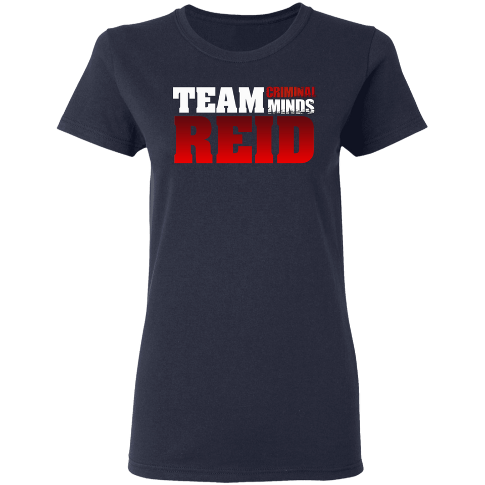 Team Reid Women's Dark Shirt T-Shirt G500L Ladies' 5.3 oz. T-Shirt