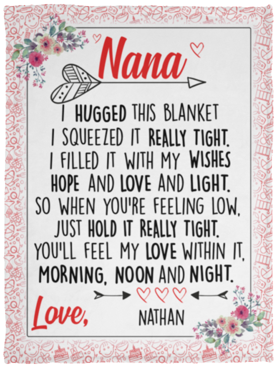 Nathan - VPS Cozy Plush Fleece Blanket - 30x40