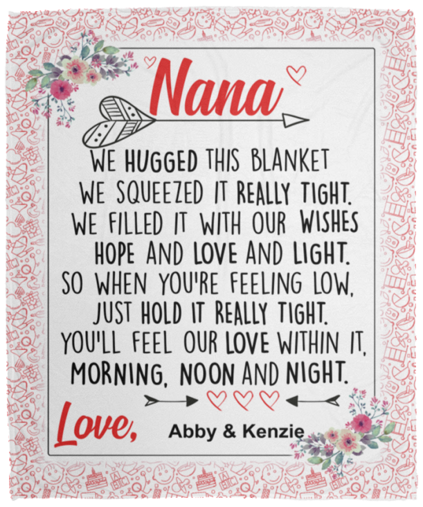 Abby & Kenzie - VPM Cozy Plush Fleece Blanket - 50x60