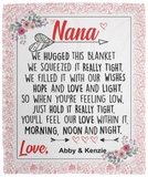 Abby & Kenzie - VPM Cozy Plush Fleece Blanket - 50x60