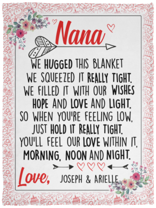 Joseph & Arielle - VPS Cozy Plush Fleece Blanket - 30x40