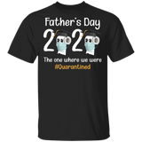 Father's Day 2020 The One Where We were Quarantined Men's T-Shirt (B)