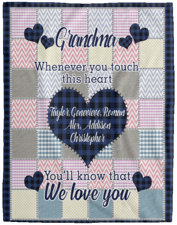 Christopher - VPL Cozy Plush Fleece Blanket - 60x80