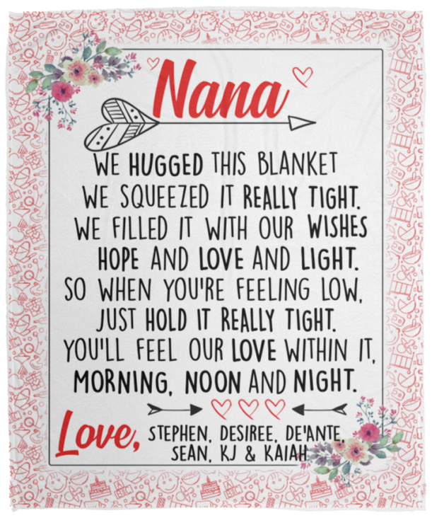 Stephen, Desiree, De'Ante, Sean, KJ & Kaiah - VPM Cozy Plush Fleece Blanket - 50x60