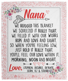 Stephen, Desiree, De'Ante, Sean, KJ & Kaiah - VPM Cozy Plush Fleece Blanket - 50x60