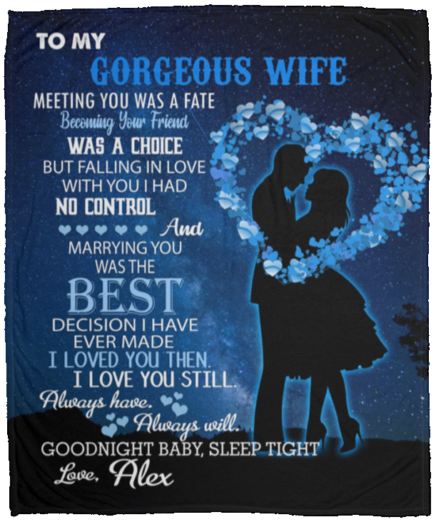 Mary and Tim Forever - VPM Cozy Plush Fleece Blanket - 50x60