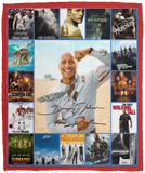 Dwayne Johnson Blanket, Dwayne Johnson Fleece, Sherpa Blanket For Fans - VPM Cozy Plush Fleece Blanket - 50x60