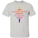 Game of Steelers Coming for Seven T-Shirt, Funny T-shirt for Steelers Fans G200 Gildan Ultra Cotton T-Shirt