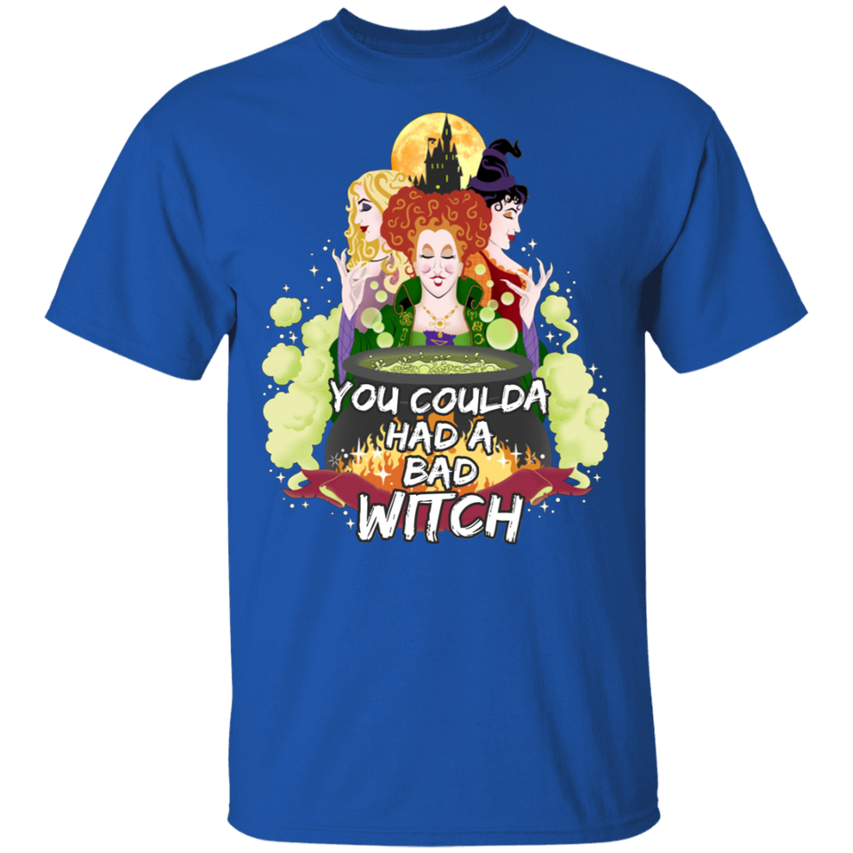 Funny Halloween you coulda had a bad witch Tee T-Shirt Men's T-Shirt