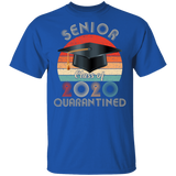 Senior Class of 2020 Quarantined T-Shirt Seniors Sunset Vintage T-Shirt