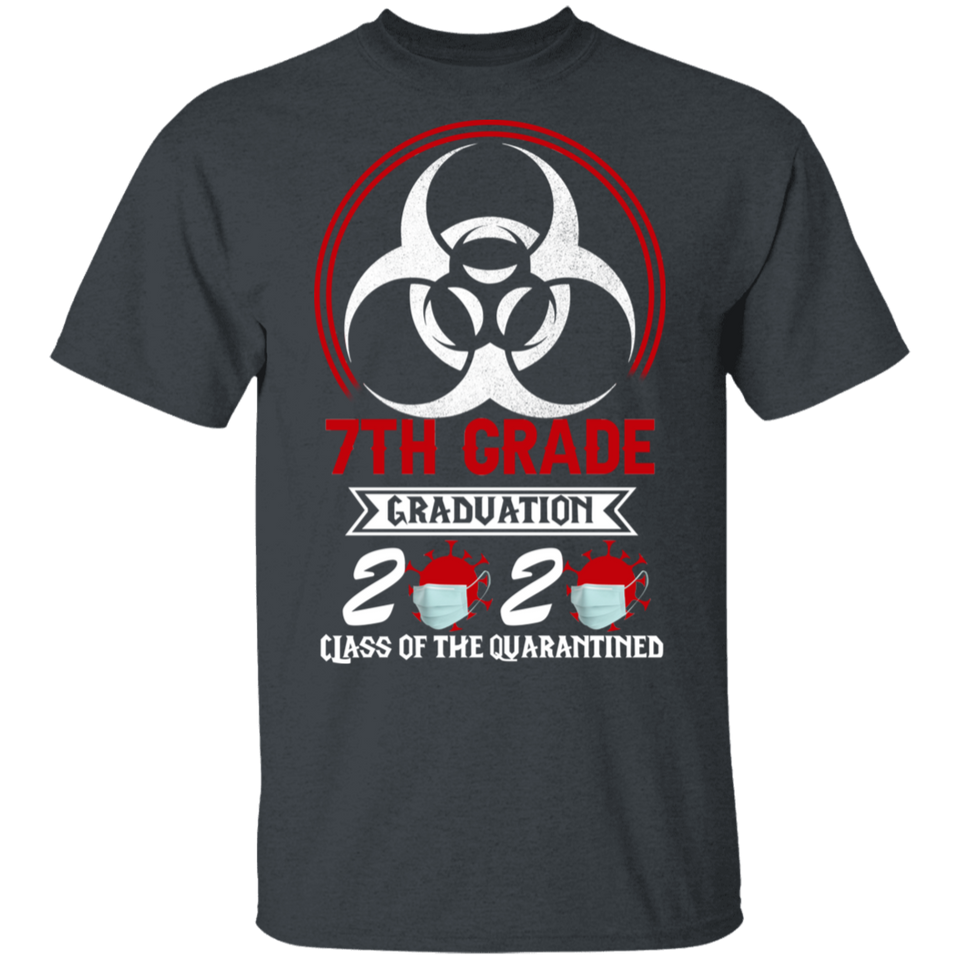 7th Grade Graduation 2020 Class of Quarantined Shirt T-Shirt for Boys
