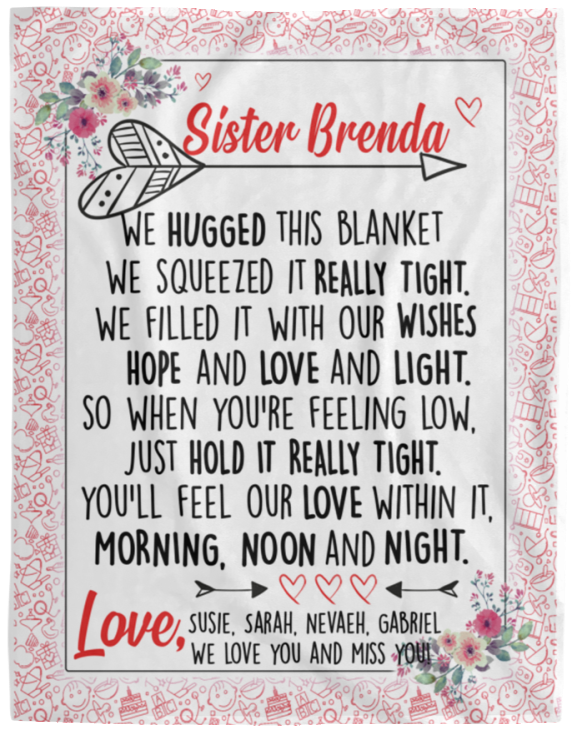 Susie, Sarah, Nevaeh, Gabriel - VPL Cozy Plush Fleece Blanket - 60x80