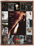 Tupac Shakur Blanket, 2Pac Rapper Fleece, Sherpa Blanket For Fans - VPS Cozy Plush Fleece Blanket - 30x40