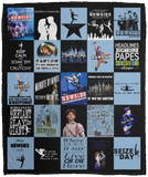 Newsies Blanket, Newsies musical Fleece, Sherpa Blanket VPM Cozy Plush Fleece Blanket - 50x60