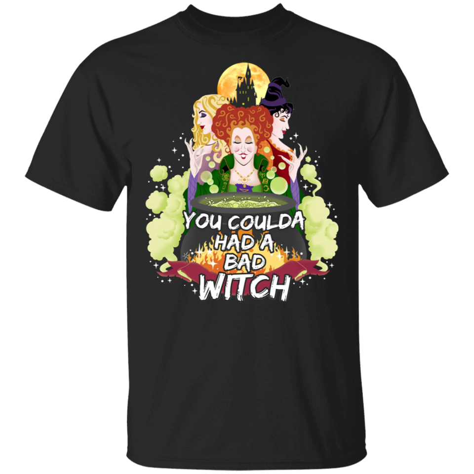 Funny Halloween you coulda had a bad witch Tee T-Shirt Men's T-Shirt