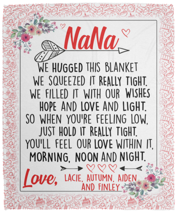 Lacie, Autumn, Aiden and Finley - VPM Cozy Plush Fleece Blanket - 50x60