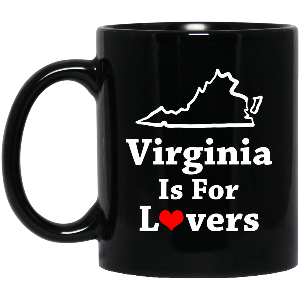 Virginia Is For Lovers Mug, Occasional, Visiting, Travel, Souvenir, Adventure, Love, In Love Themed Cup, Gift For Virginians, Virginia Born 11Oz