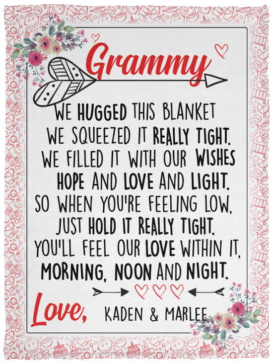 Kaden & Marlee - 1 -2 - VPS Cozy Plush Fleece Blanket - 30x40