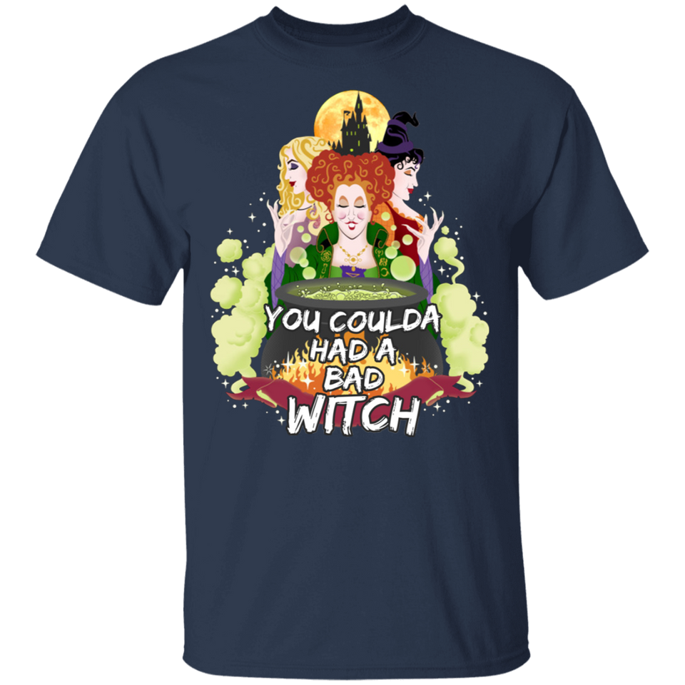 Funny Halloween you coulda had a bad witch Tee T-Shirt Men's T-Shirt