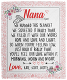 Kate, Scott, Scotty, Ali - VPM Cozy Plush Fleece Blanket - 50x60