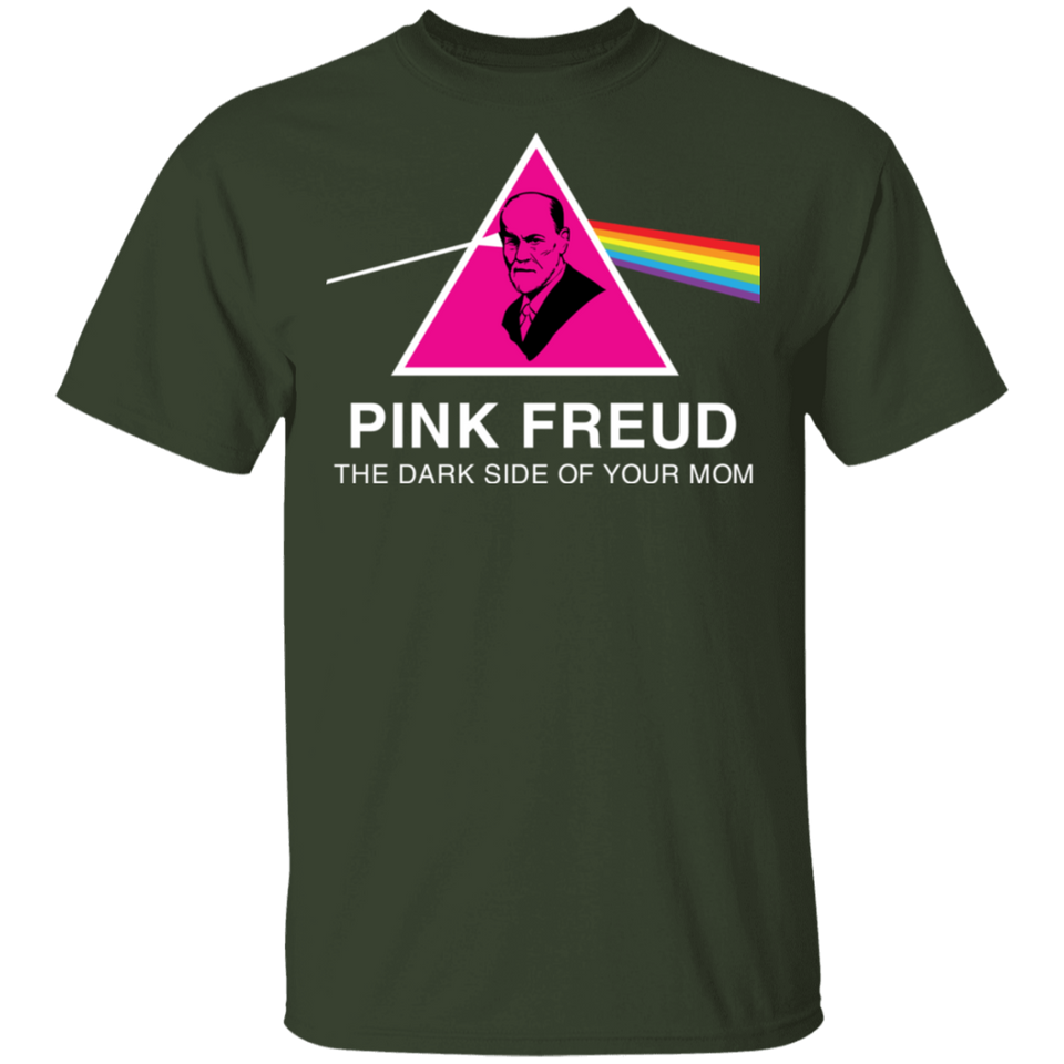 Mr.Jyotis Pink Freud The Dark Side of Your Mom Mens Morden T-Shirt