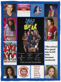 Saved By The Bell TV Series Blanket, Saved By The Bell Fleece, Sherpa Blankets - VPS Cozy Plush Fleece Blanket - 30x40